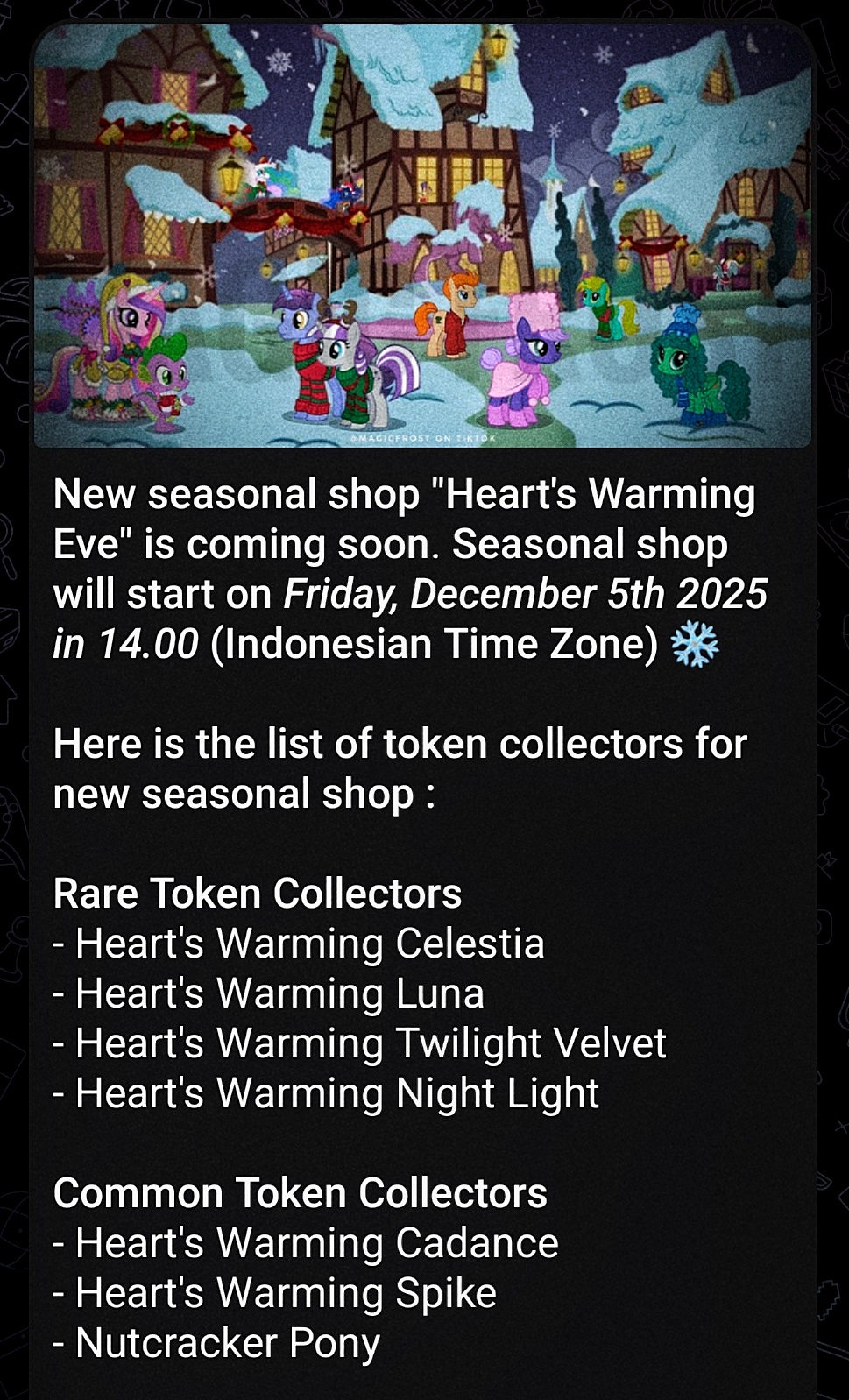 @Magic Frost | MLP GAMELOFT ❄