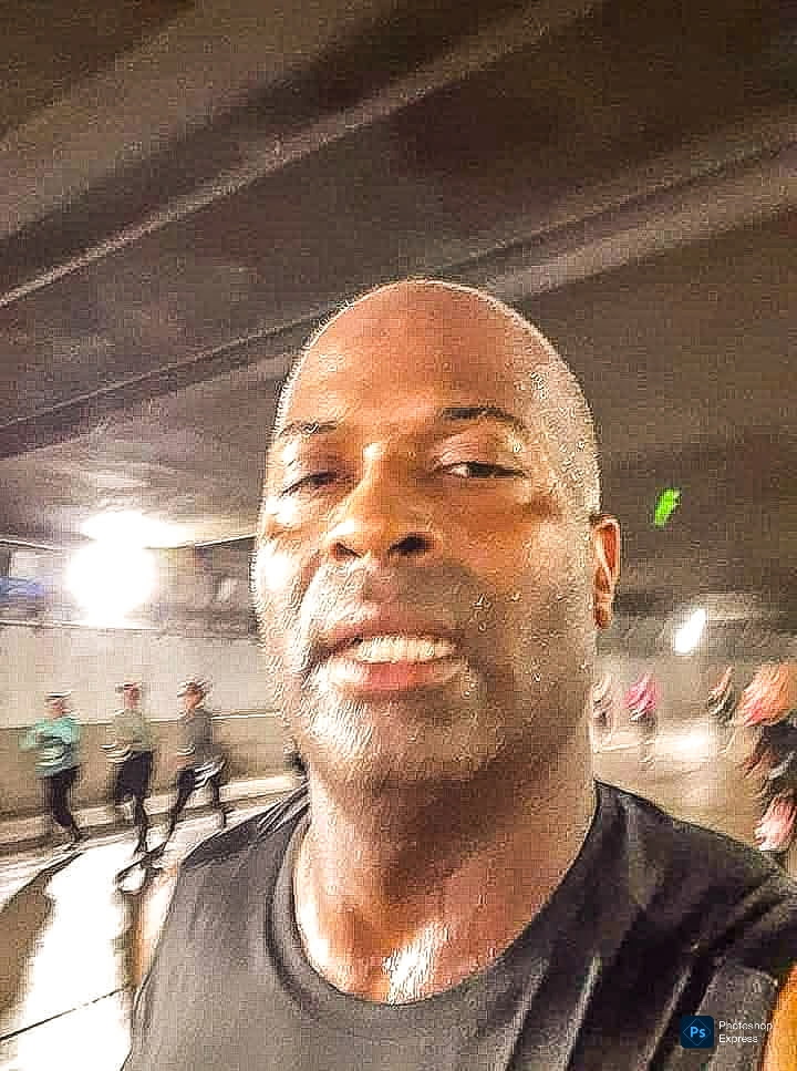@George Watkins marathon man.