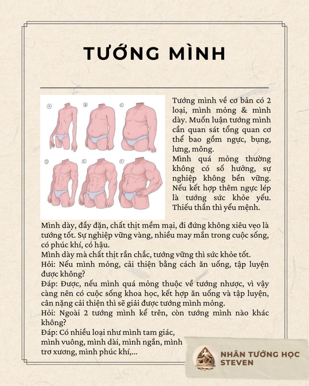 @Nh&acirc;n tướng học - Steven
