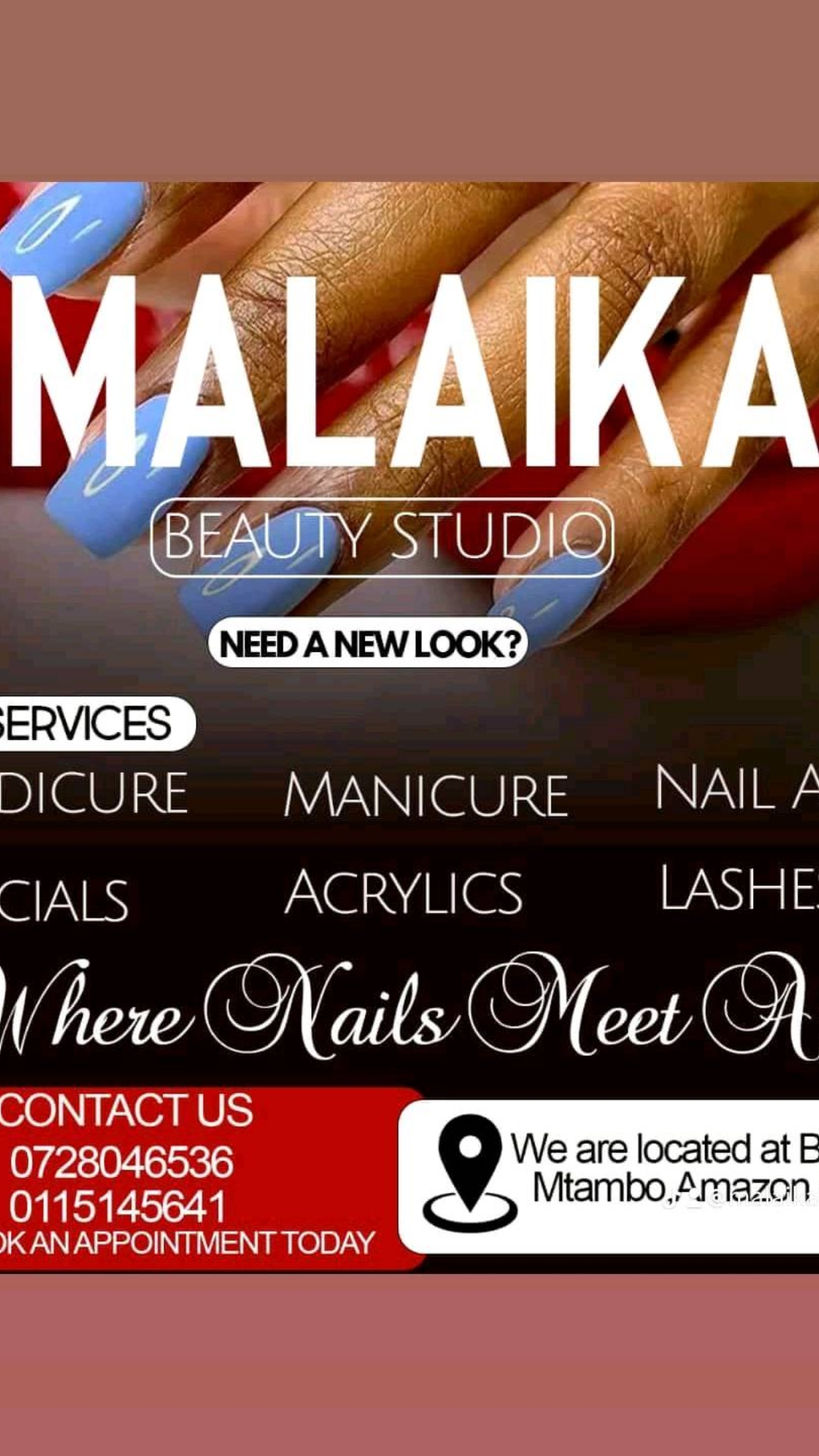 @MALAIKA BEAUTY STUDIO