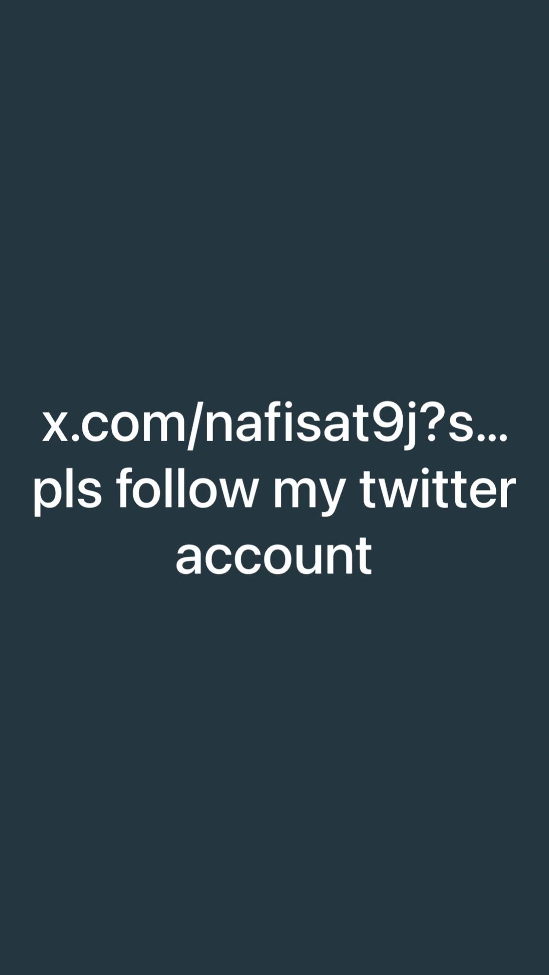 @Nafisat ✨💫