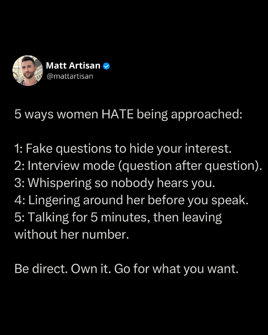 @Matt Artisan #1 Dating Coach