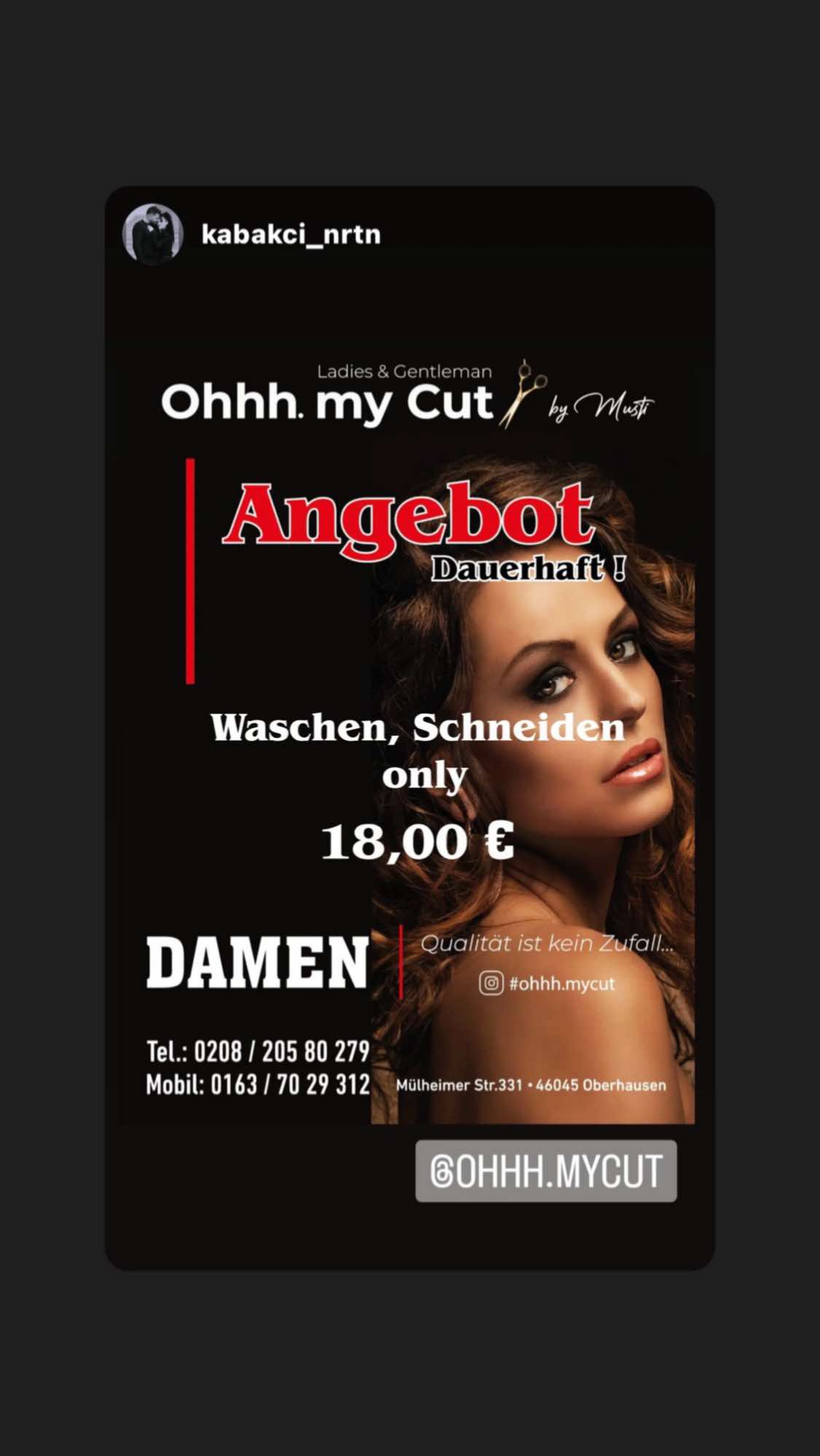 @Ohhh. my Cut