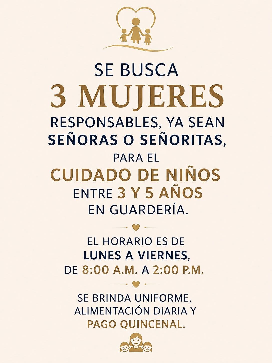 @trabajo si hay✅️