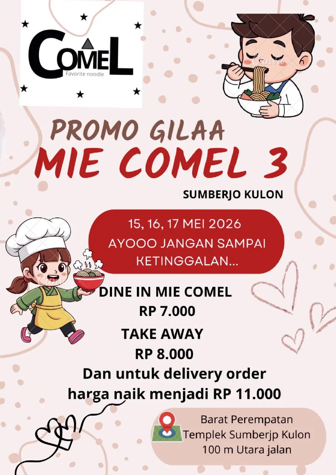 @Mie Pedas Comel