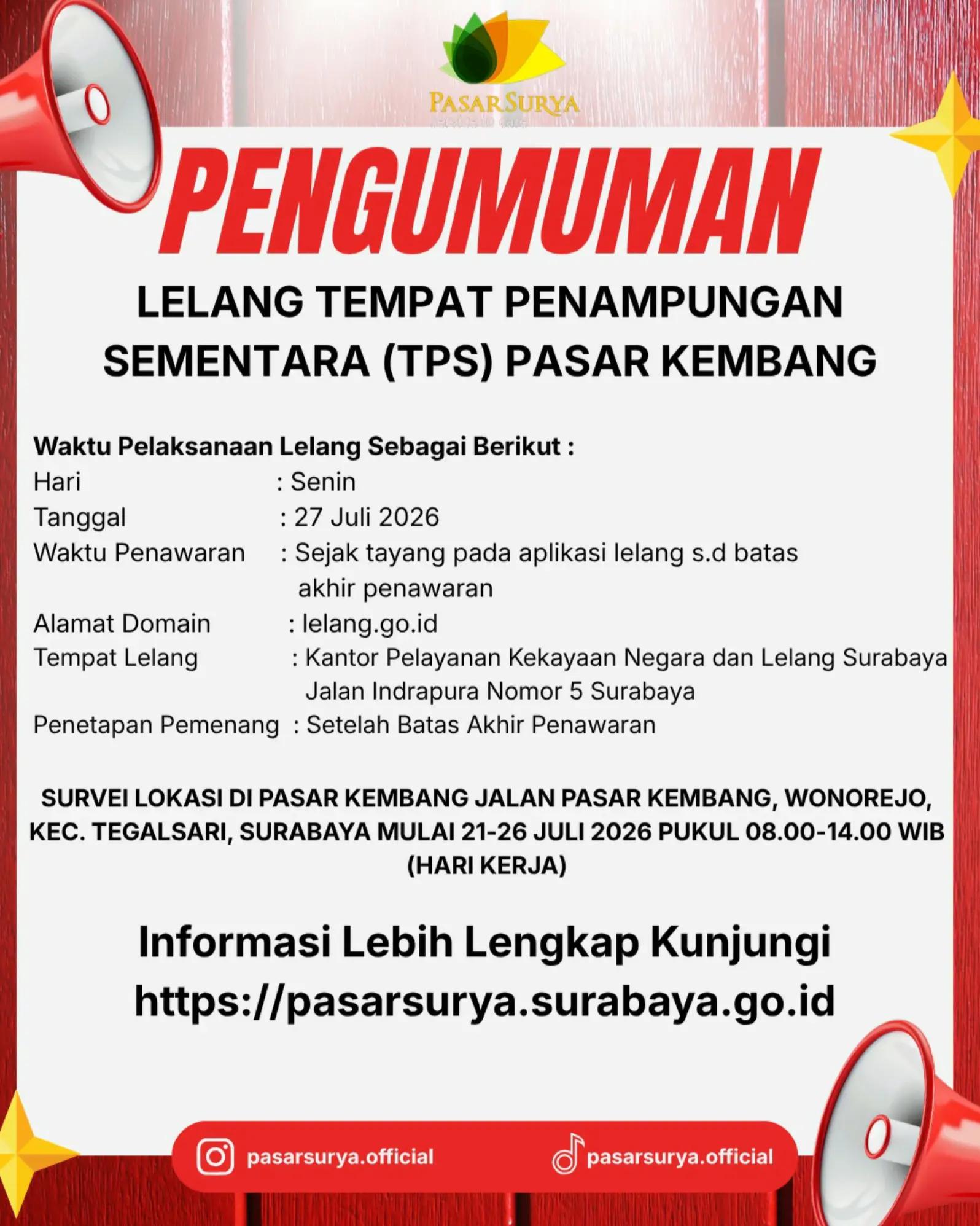 @PT PASAR SURYA (PERSERODA)