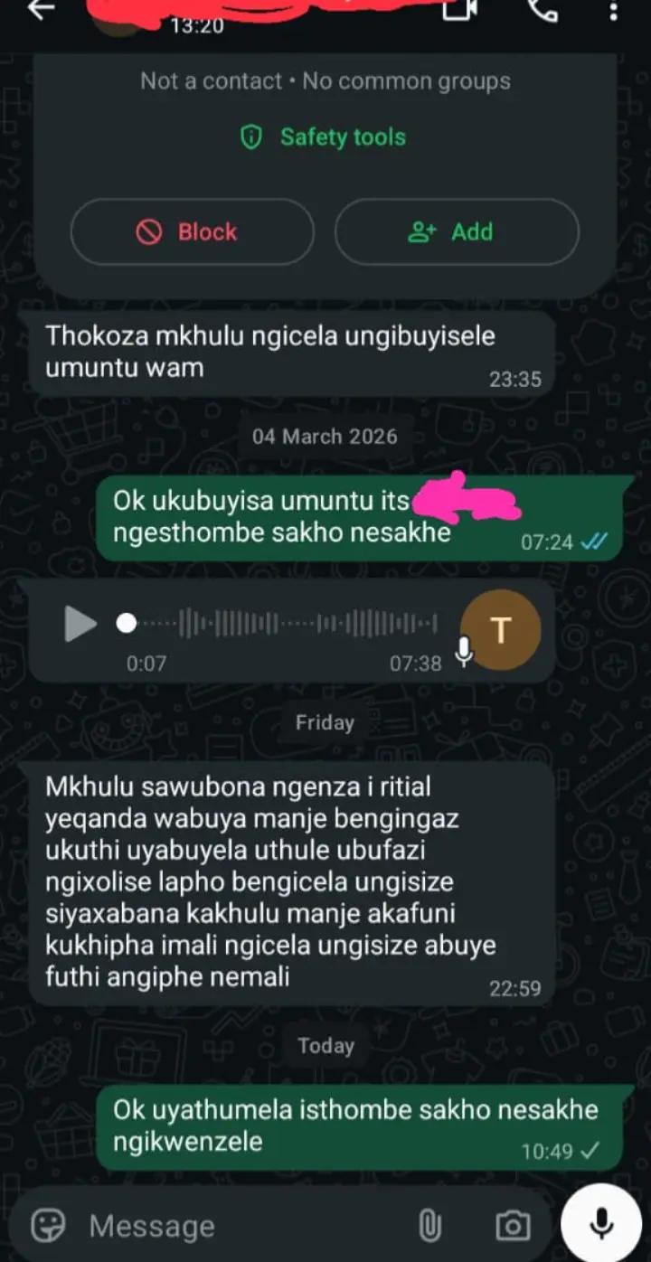 @Gogo mamoyo mazololo.