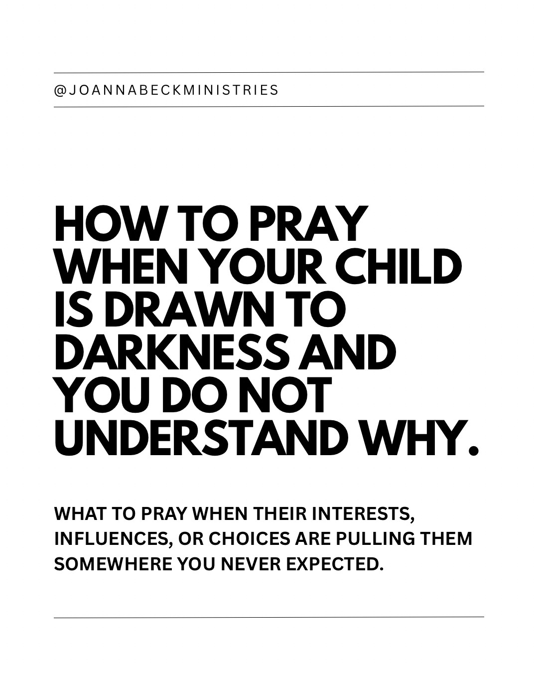 @Joanna Beck Ministries