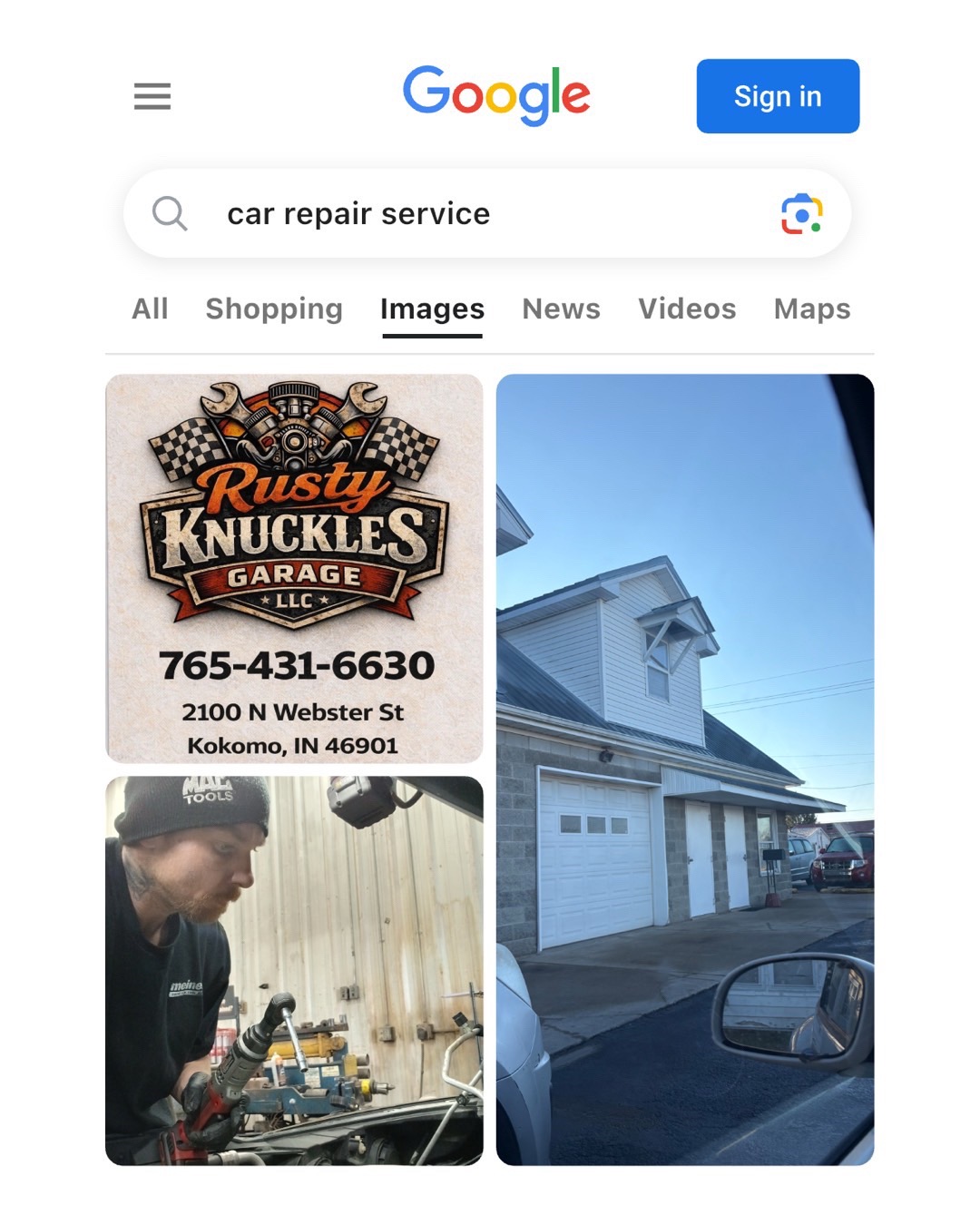 @Rusty Knuckles Garage LLC
