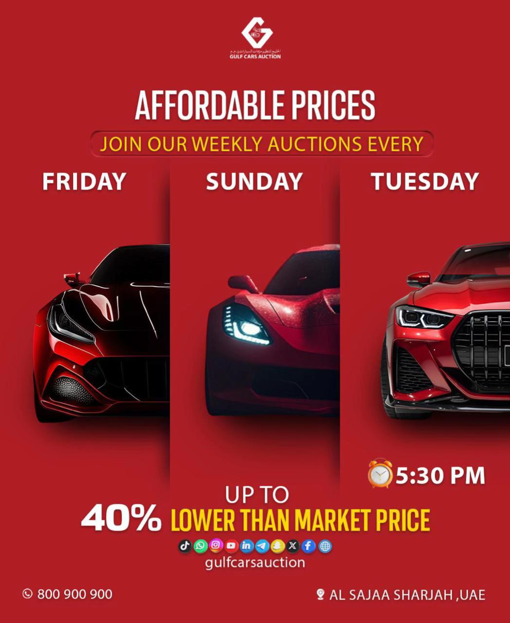 @Gulf Cars Auction LLC