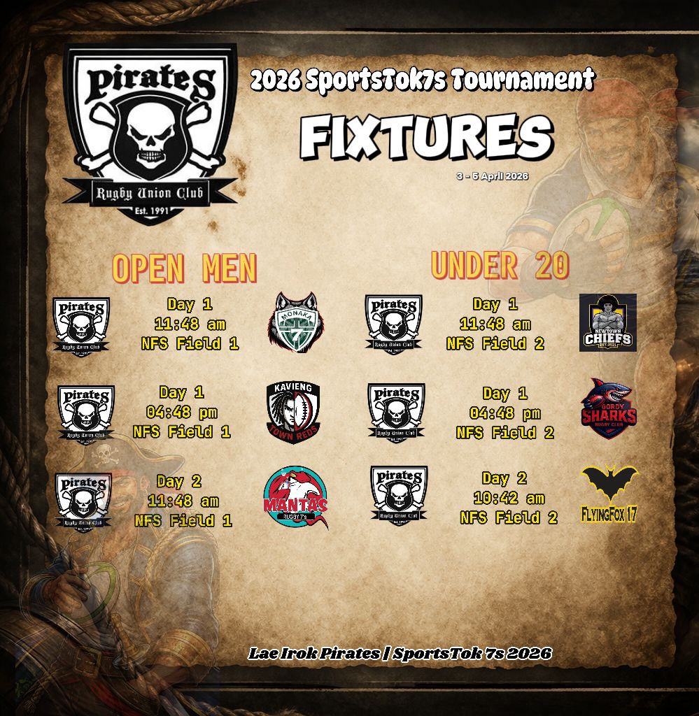 @Pirates Rugby Union, Lae