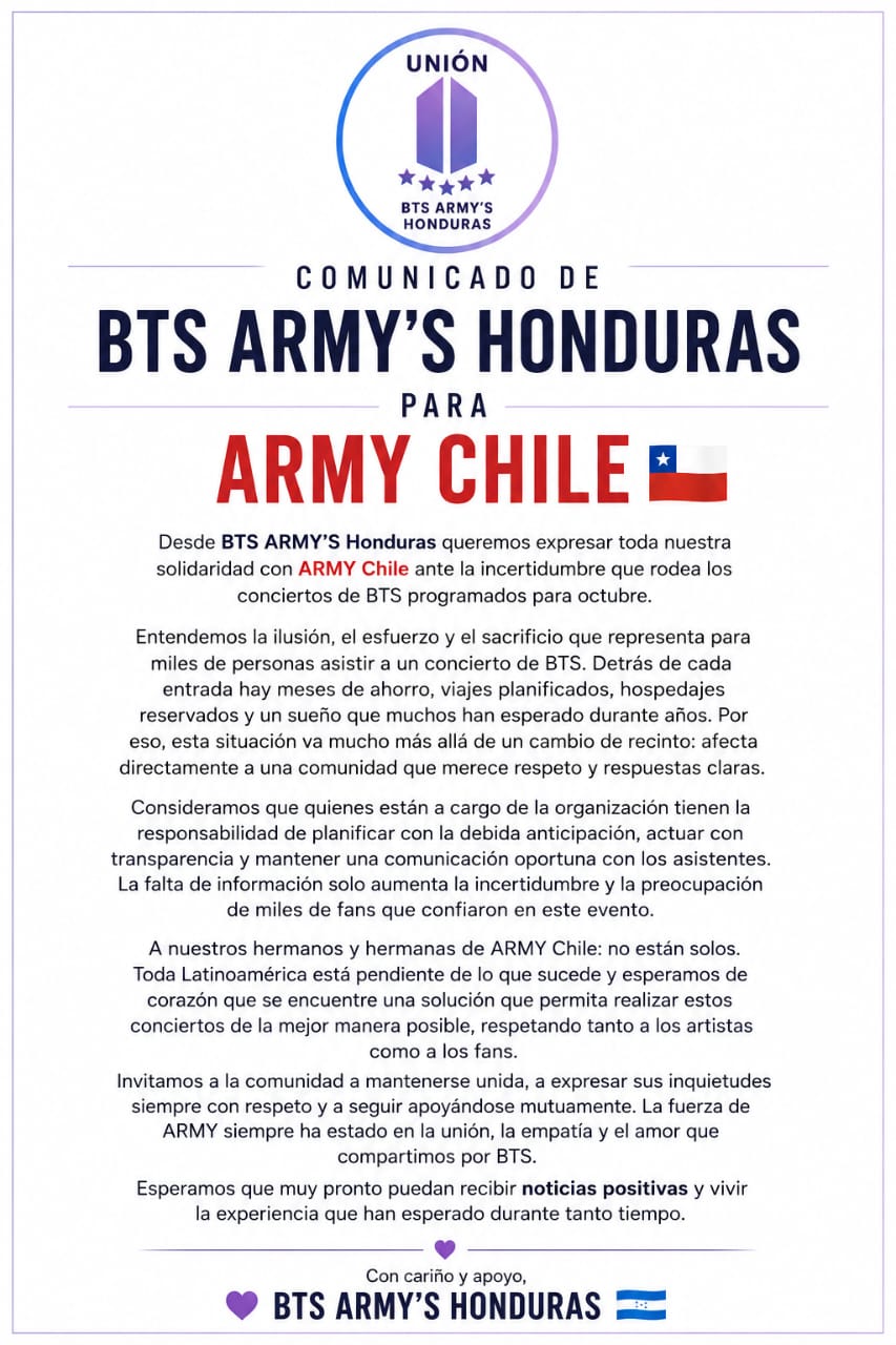@BTS ARMY'S HONDURAS