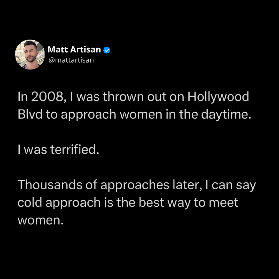 @Matt Artisan #1 Dating Coach