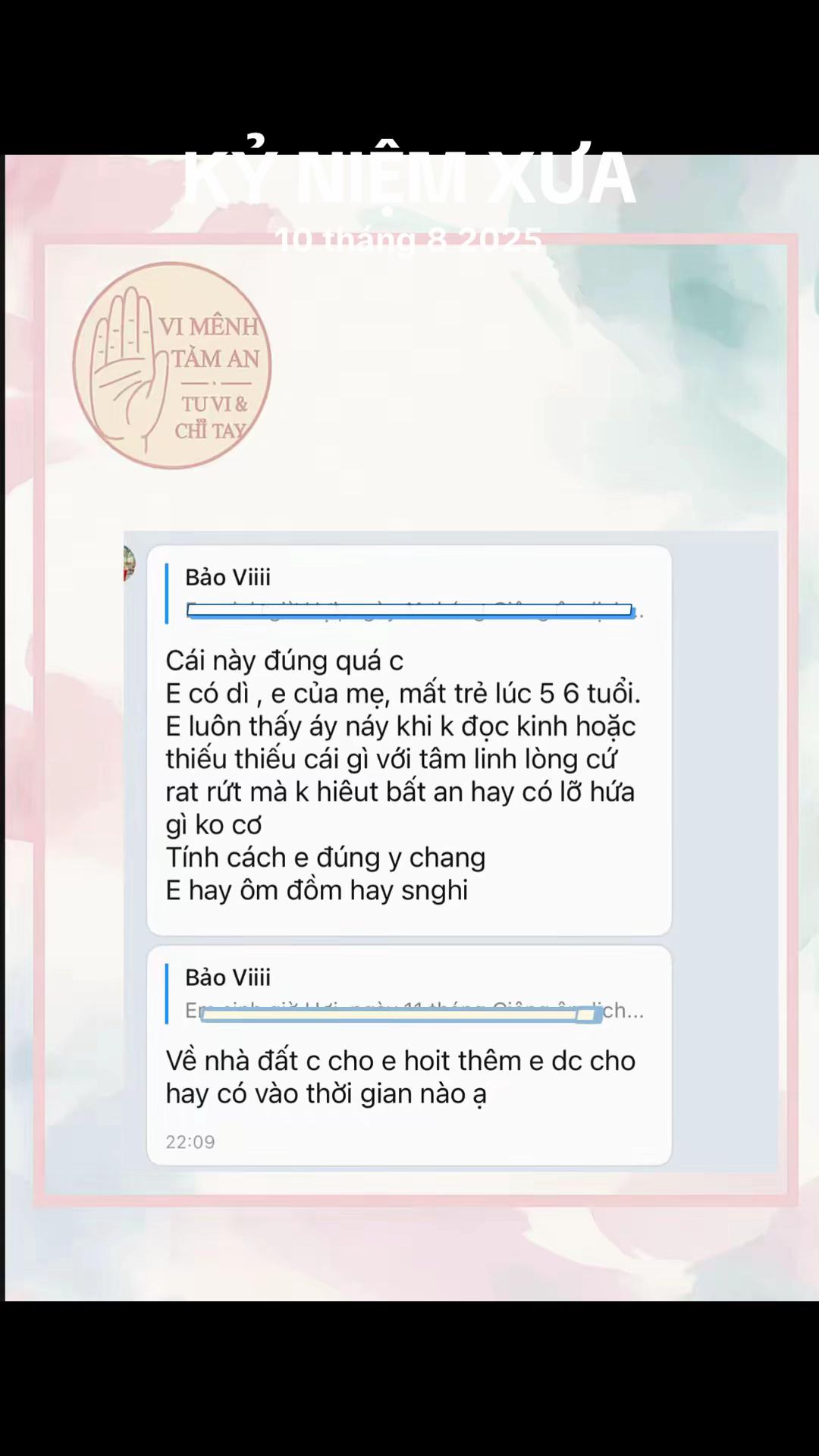 @Vi Mệnh T&acirc;m An ☯️
