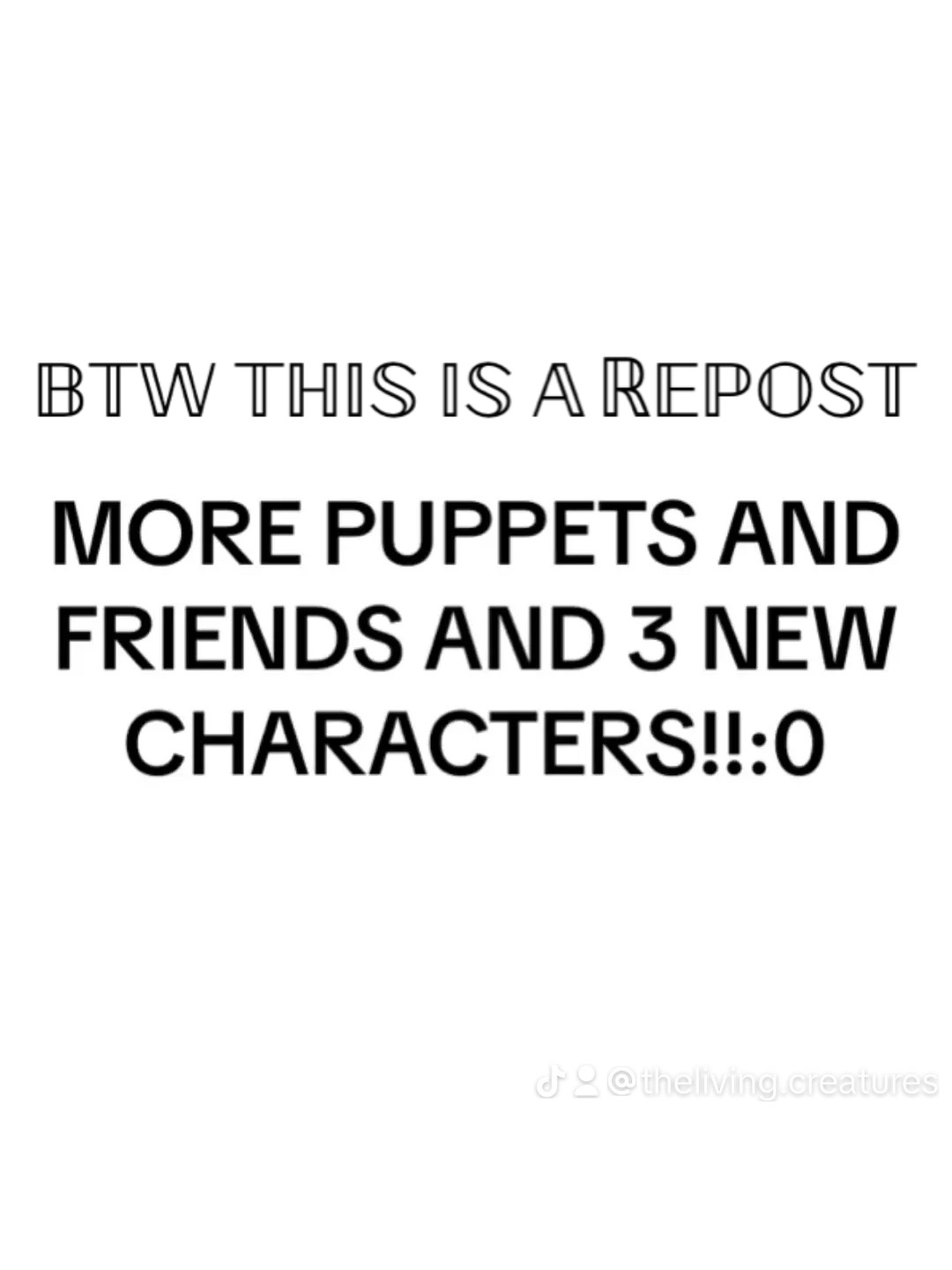 @Puppets and friends!:)