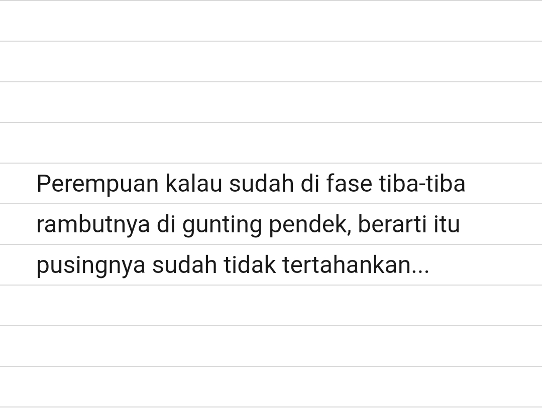 @Tentang kamu