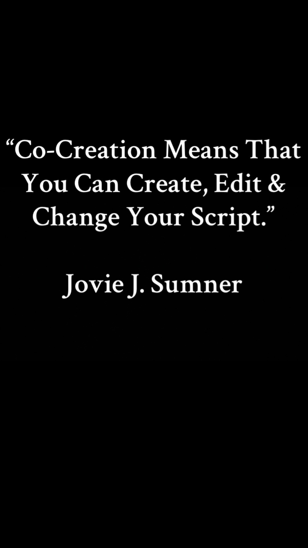 @Jovie J Sumner