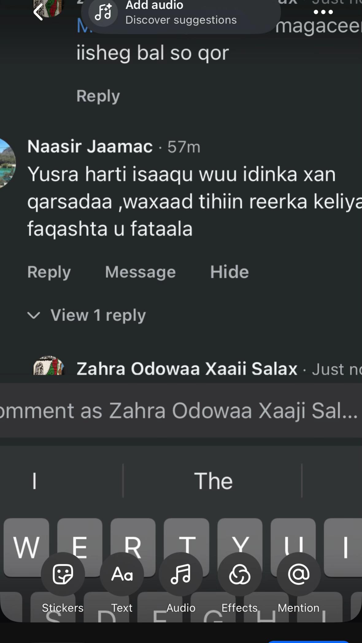 @zahraRaydabkhatumo iyo robki