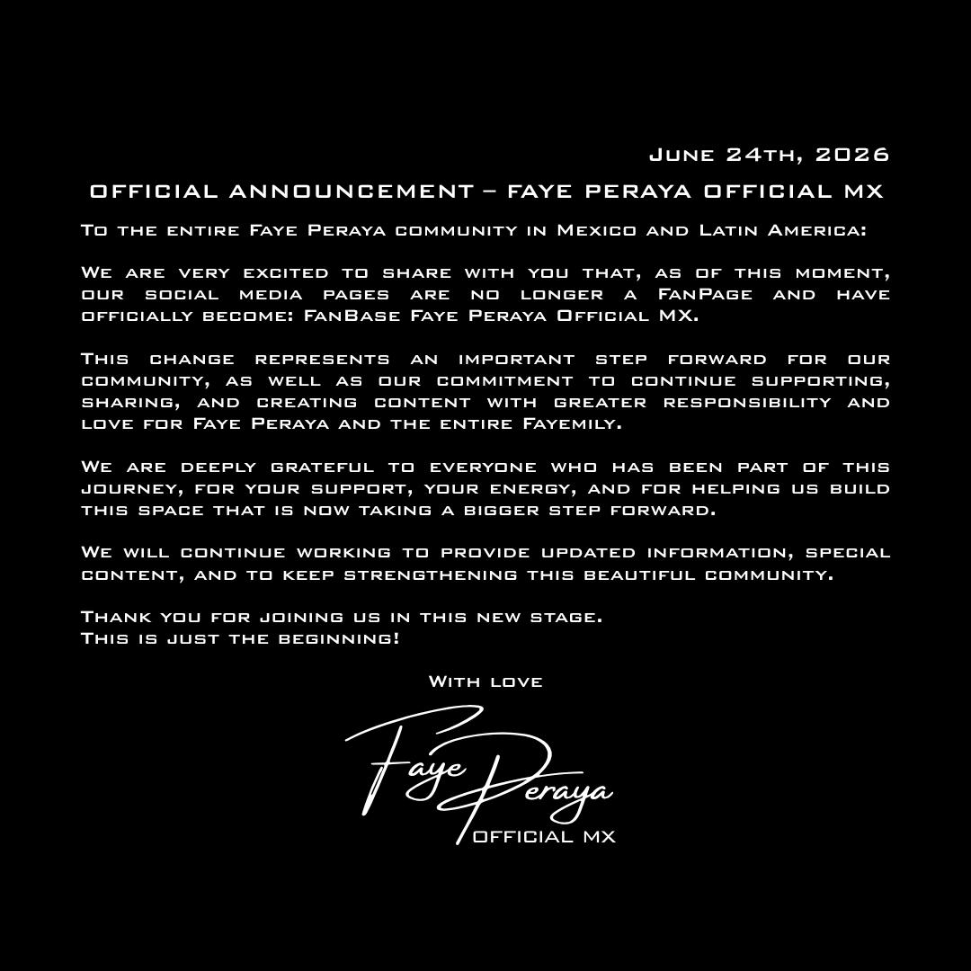 @Faye Peraya OfficialMX