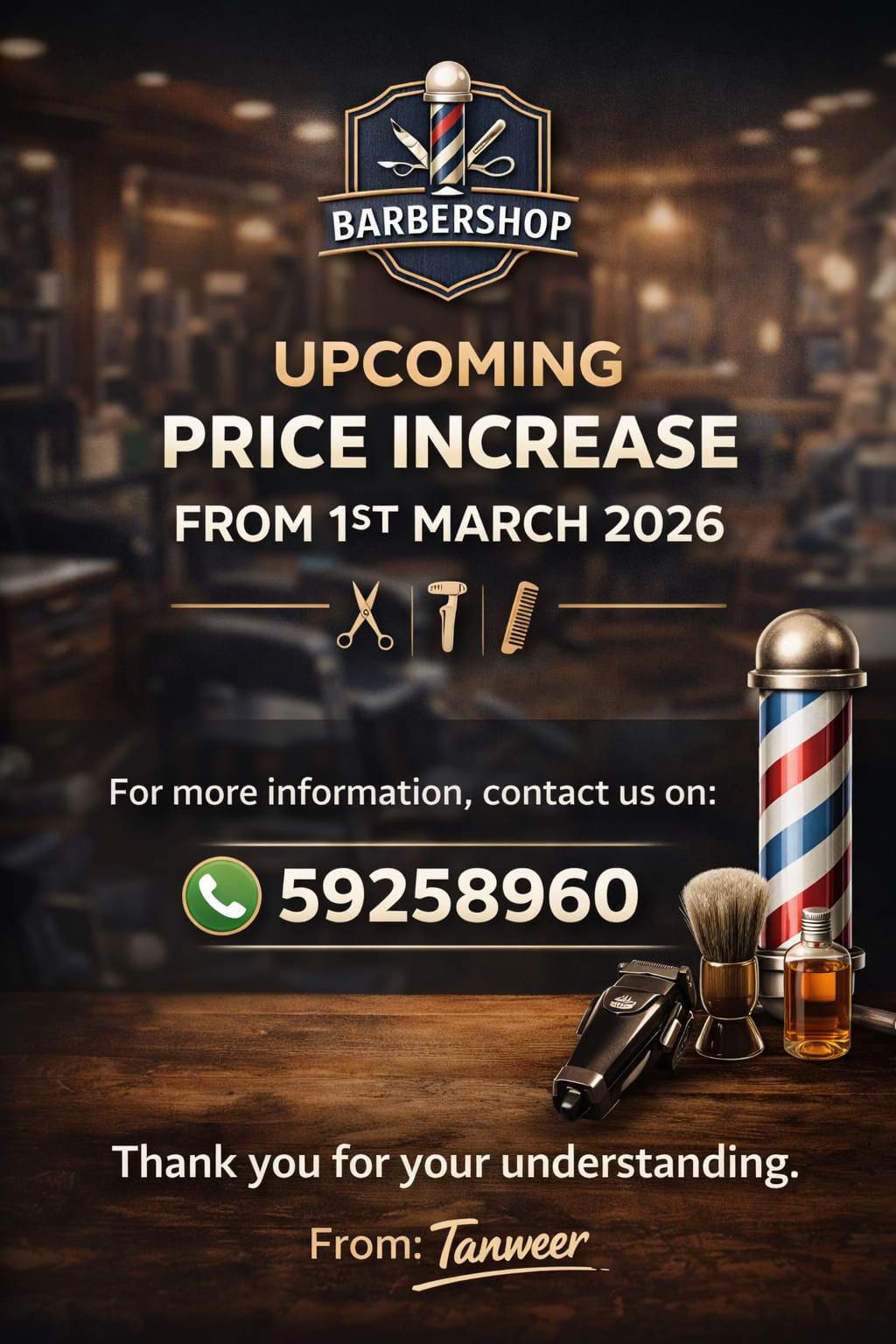 @Tanweer Signature Cuts (TSC)
