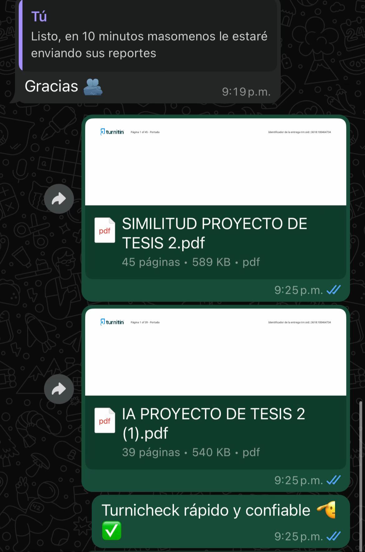 @TurniCheck | Servicio Turnitin