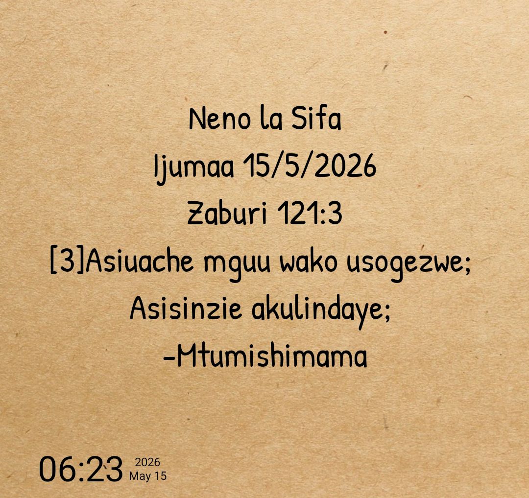 @Mtumishimama Church Online