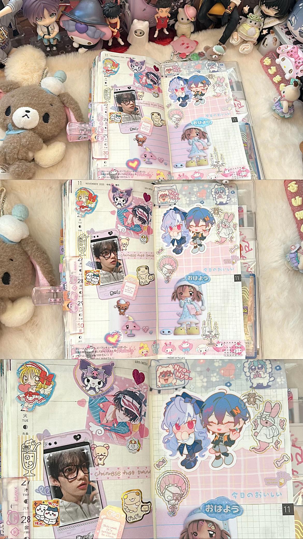@(:˒[￣]