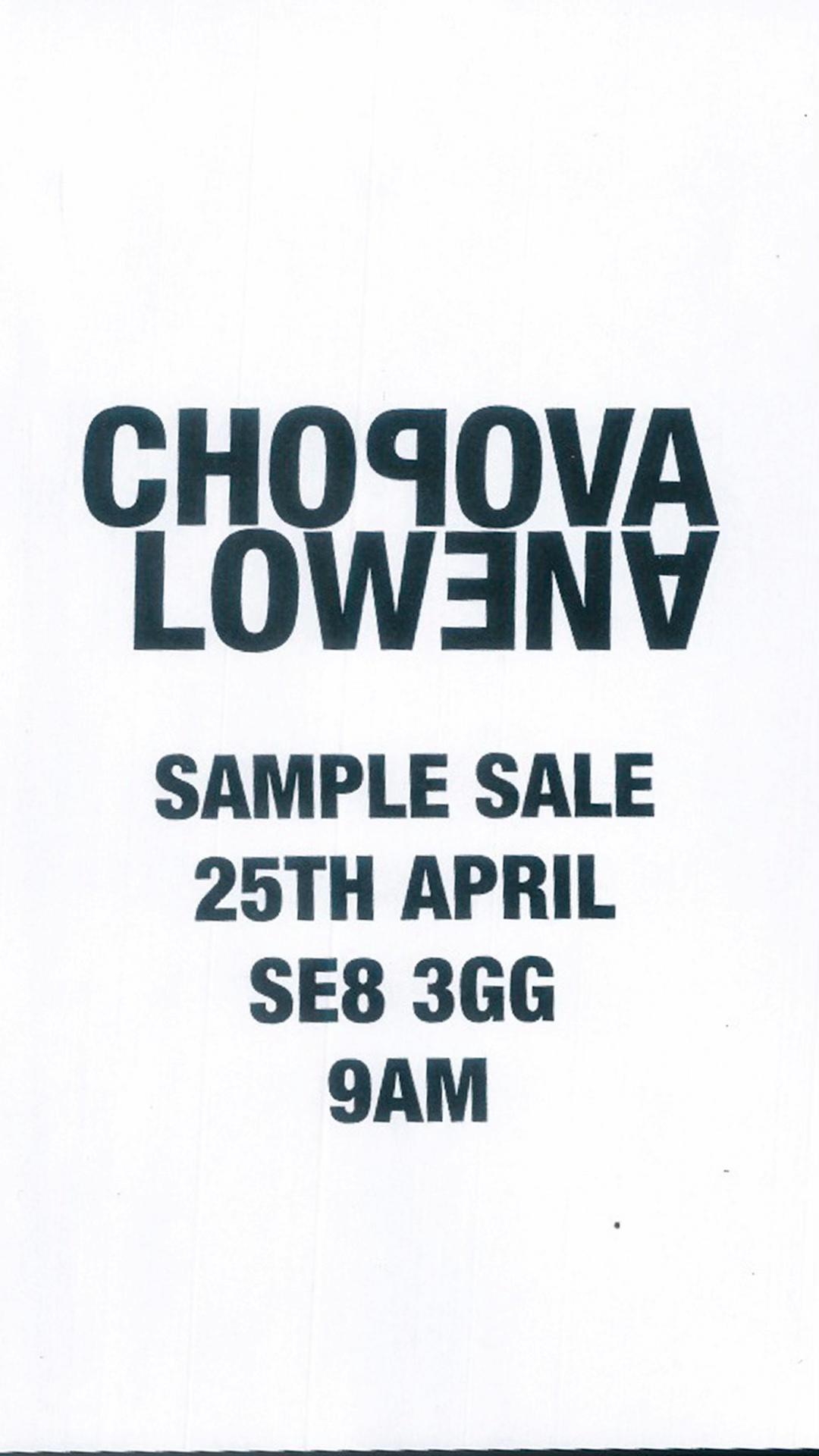 @Chopova Lowena