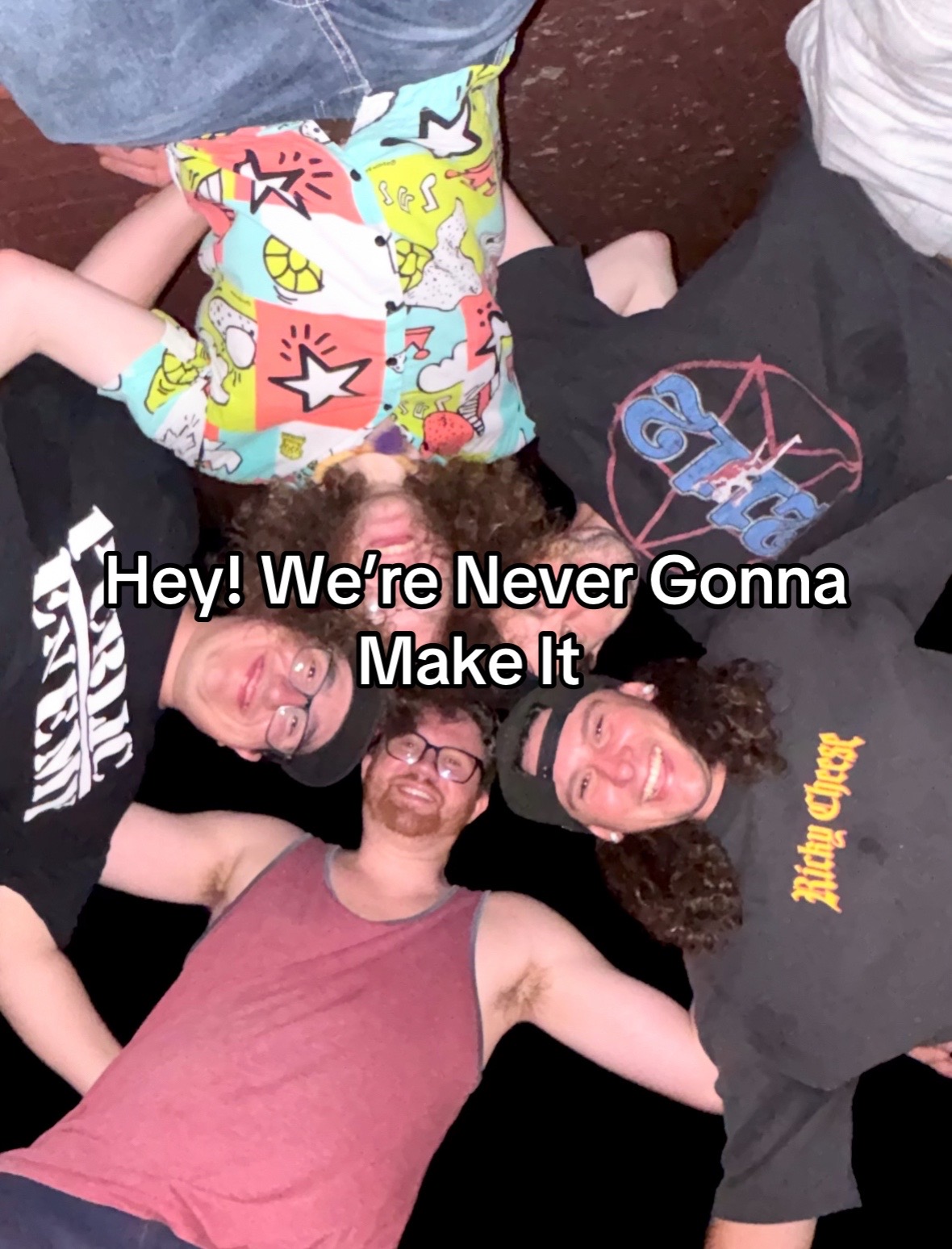 @nevergonnamakeitband