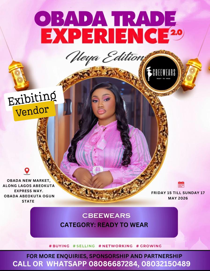 @CBEEWEARS / RTW IN ABEOKUTA