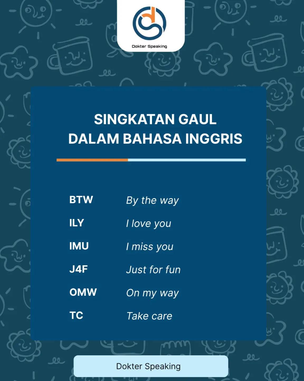 @Dokter Speaking