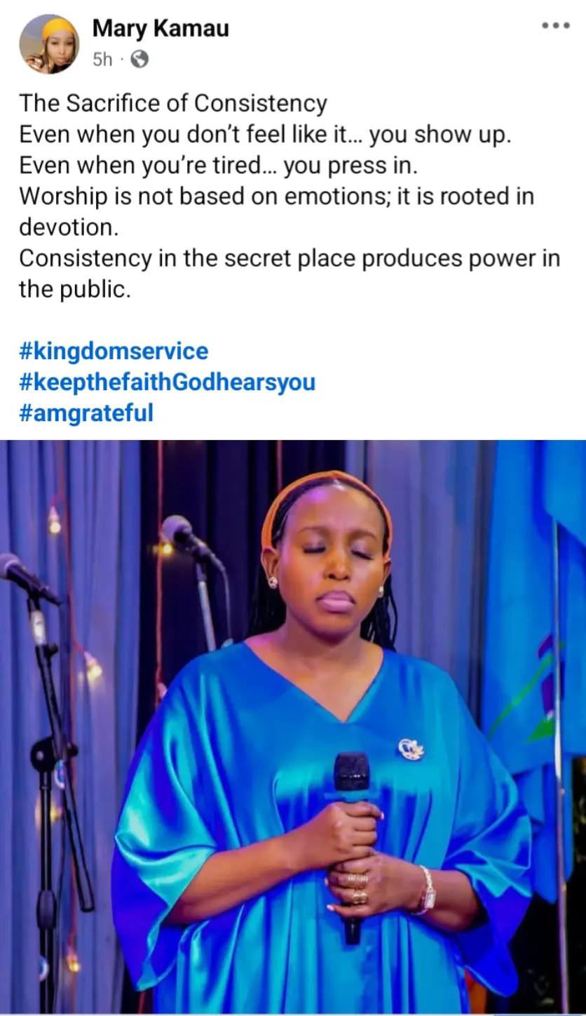 @Mary Kamau