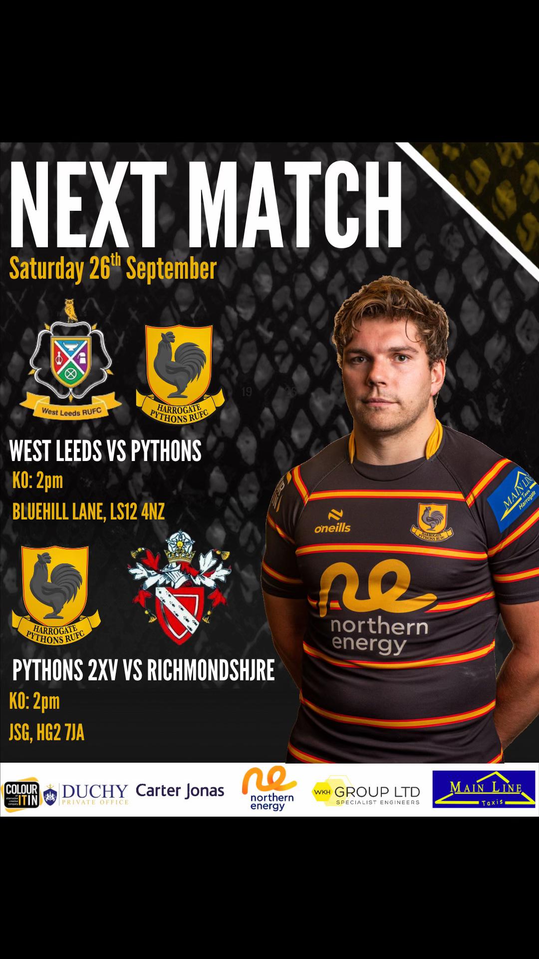 @Harrogate Pythons RUFC