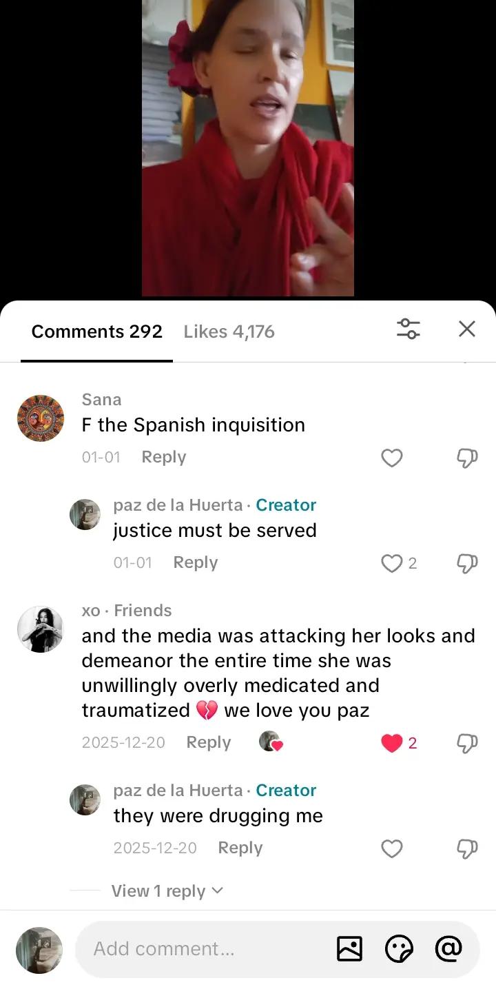 @paz de la Huerta