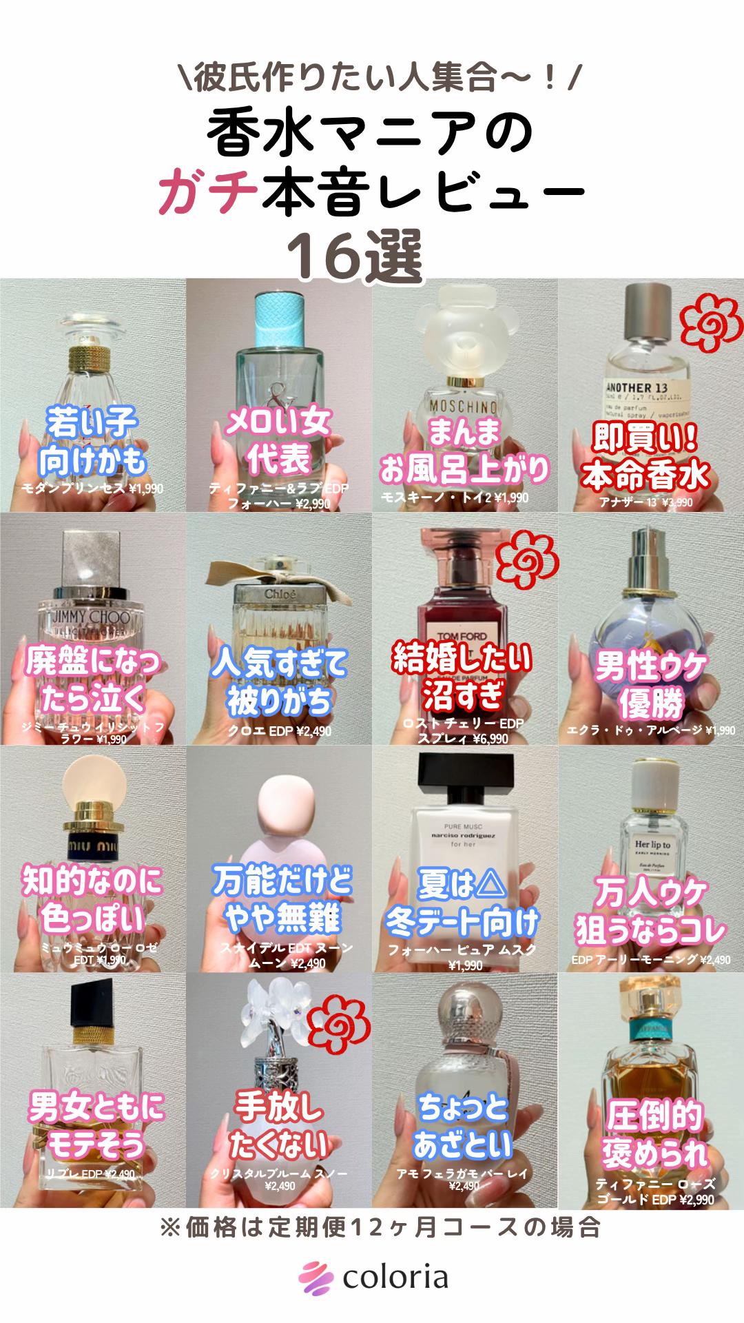 @カラリア 【香水のサブスク】