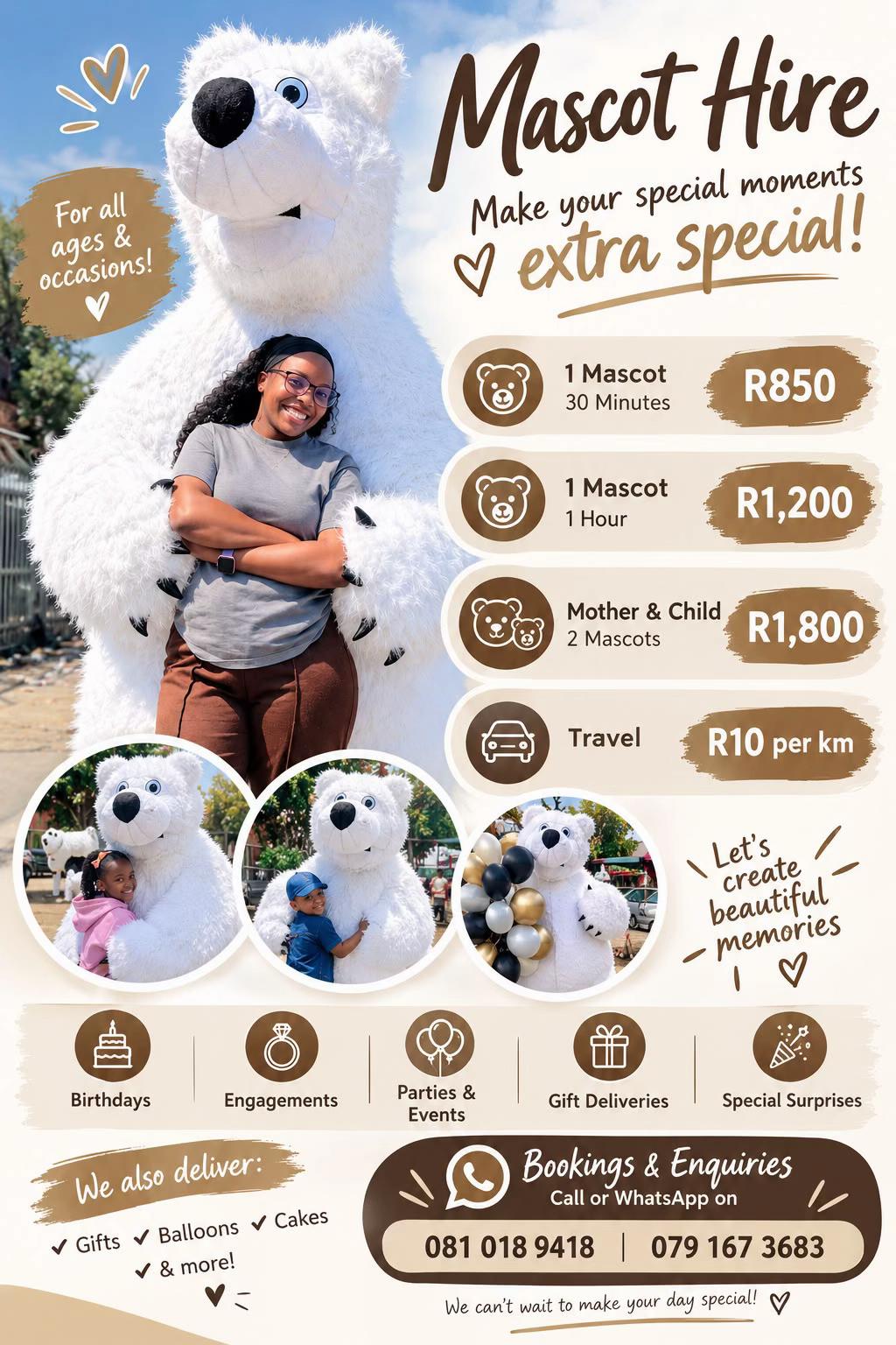 @Mascots in joburg