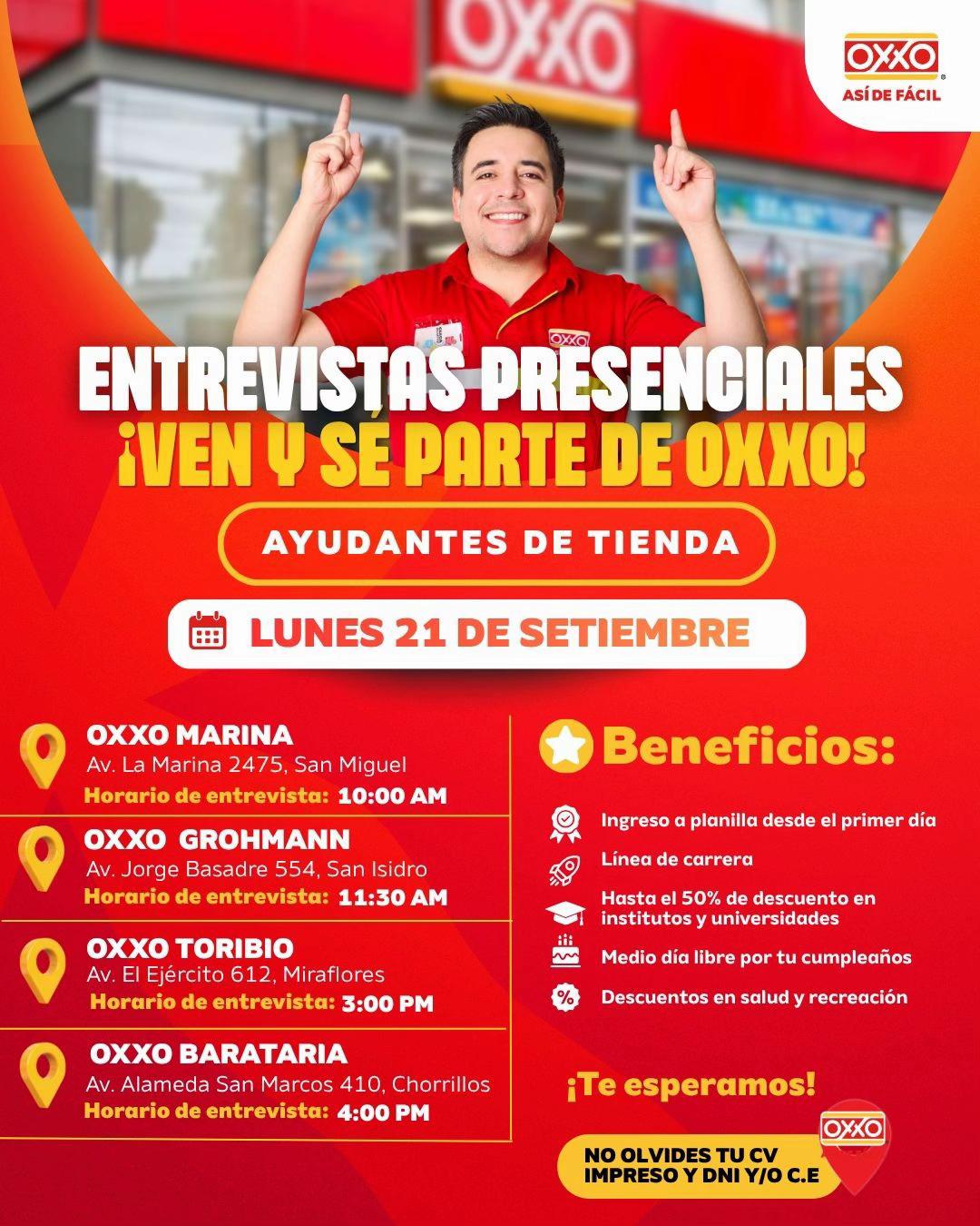 @Trabaja en OXXO Perú