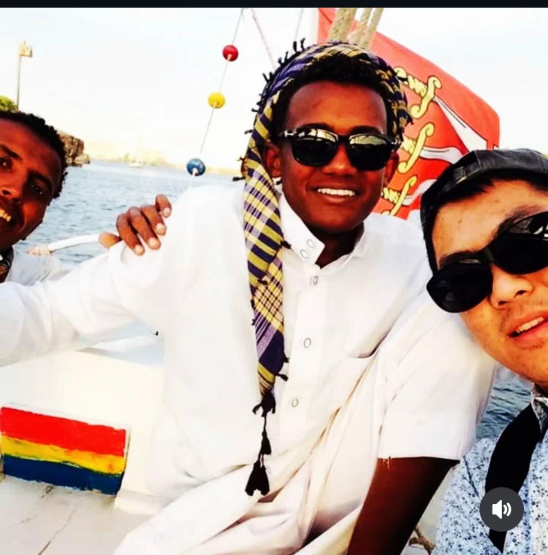 @Felucca on the Nile in Egypt,