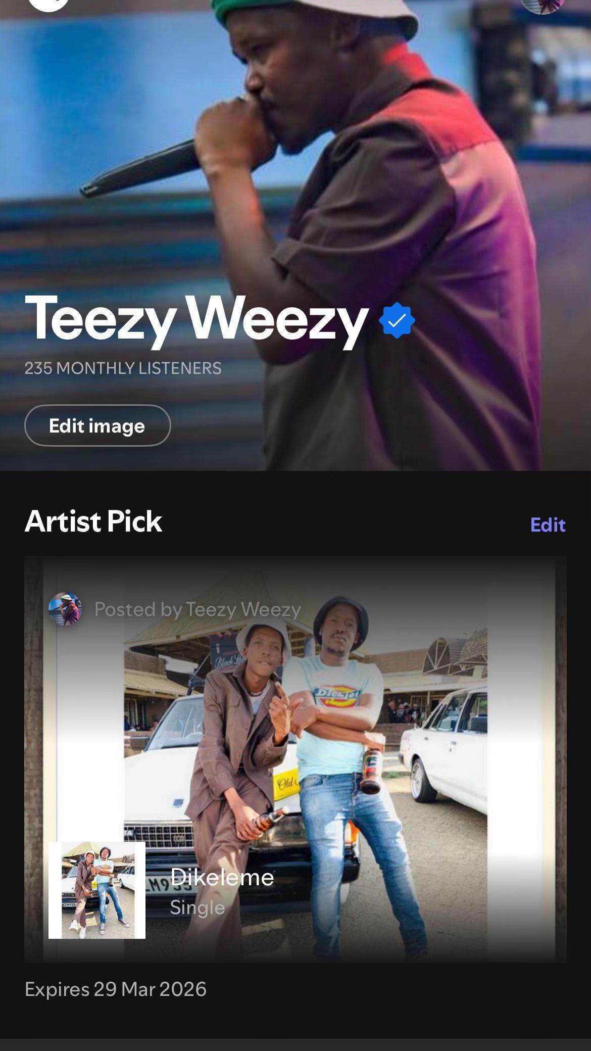 @TeezyWeezyNtwanaMashona