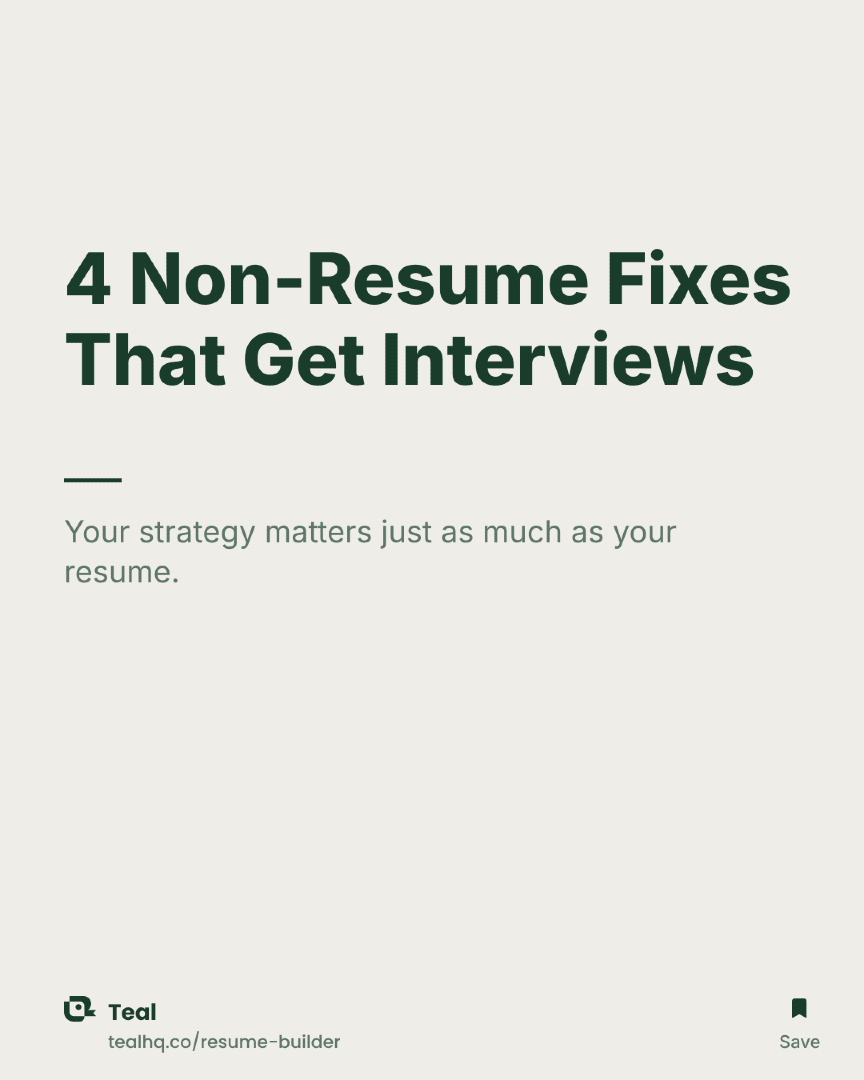 @Teal | Job Search Tips