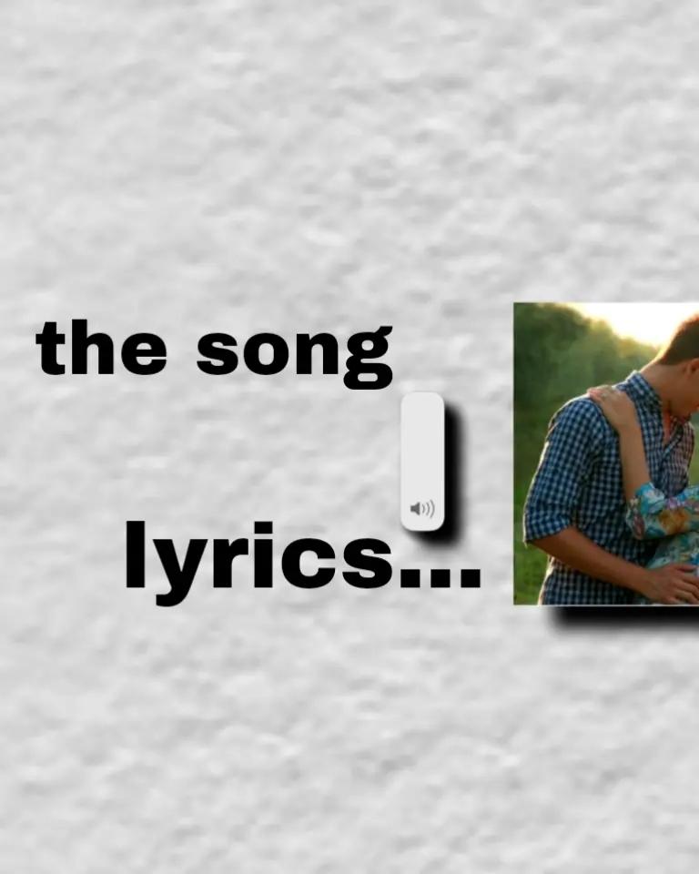 @The lyrics....