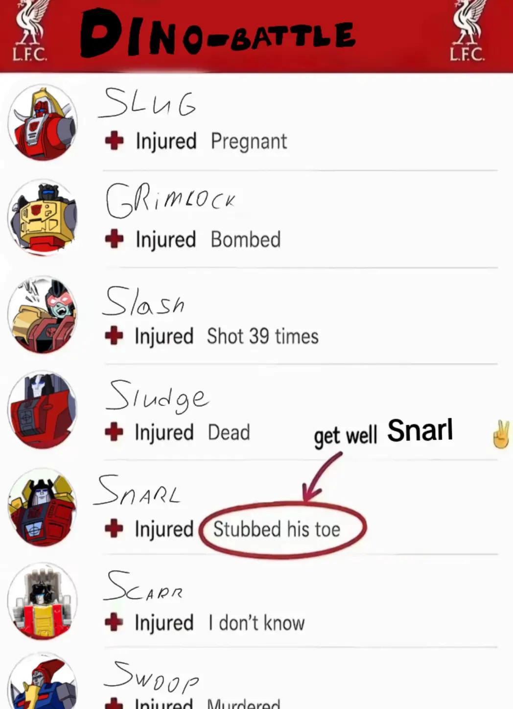 @Dinobot Snarl