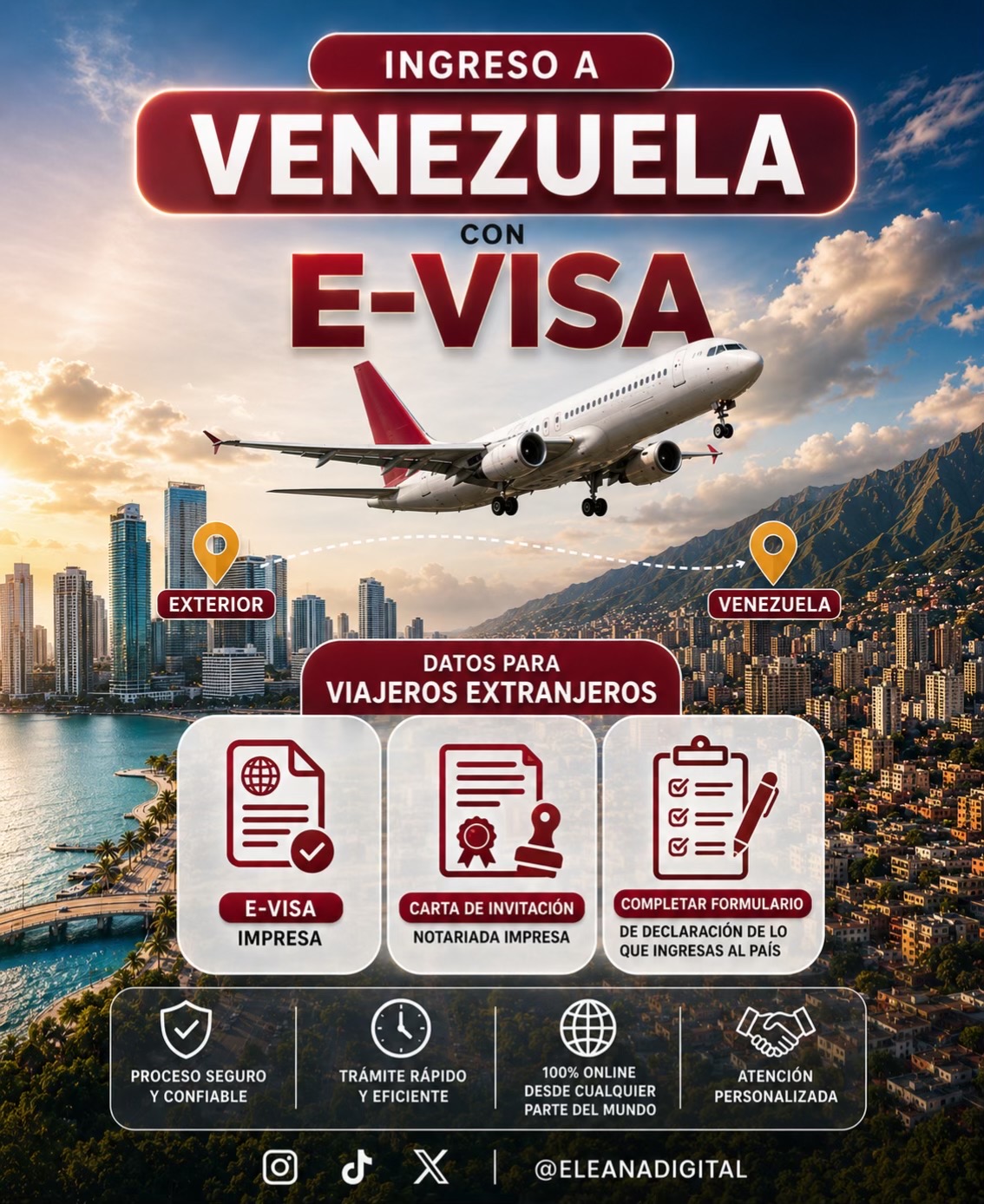 @Eleana Digital| Visas & Viajes