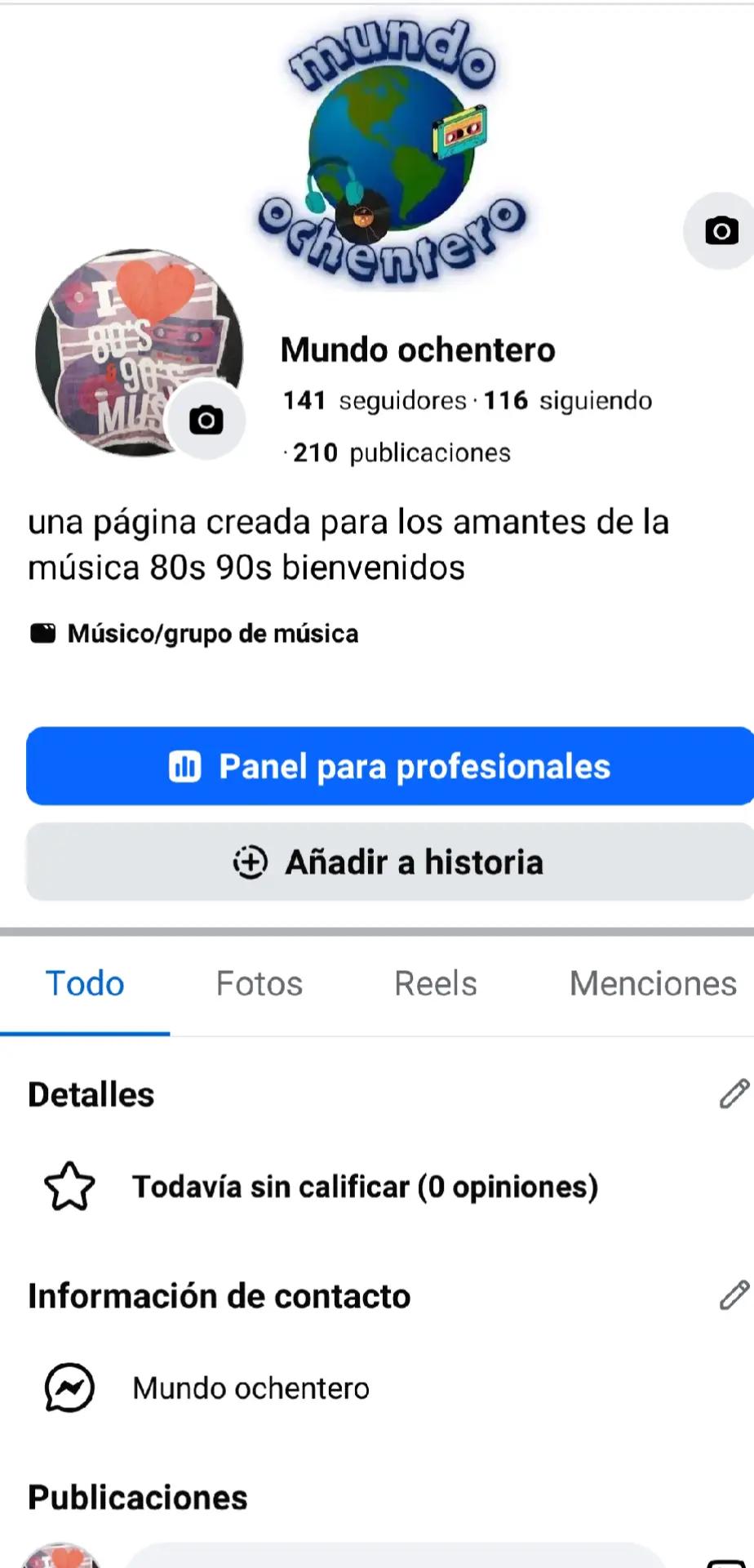 @Mundo Ochentero 🌍 🎵