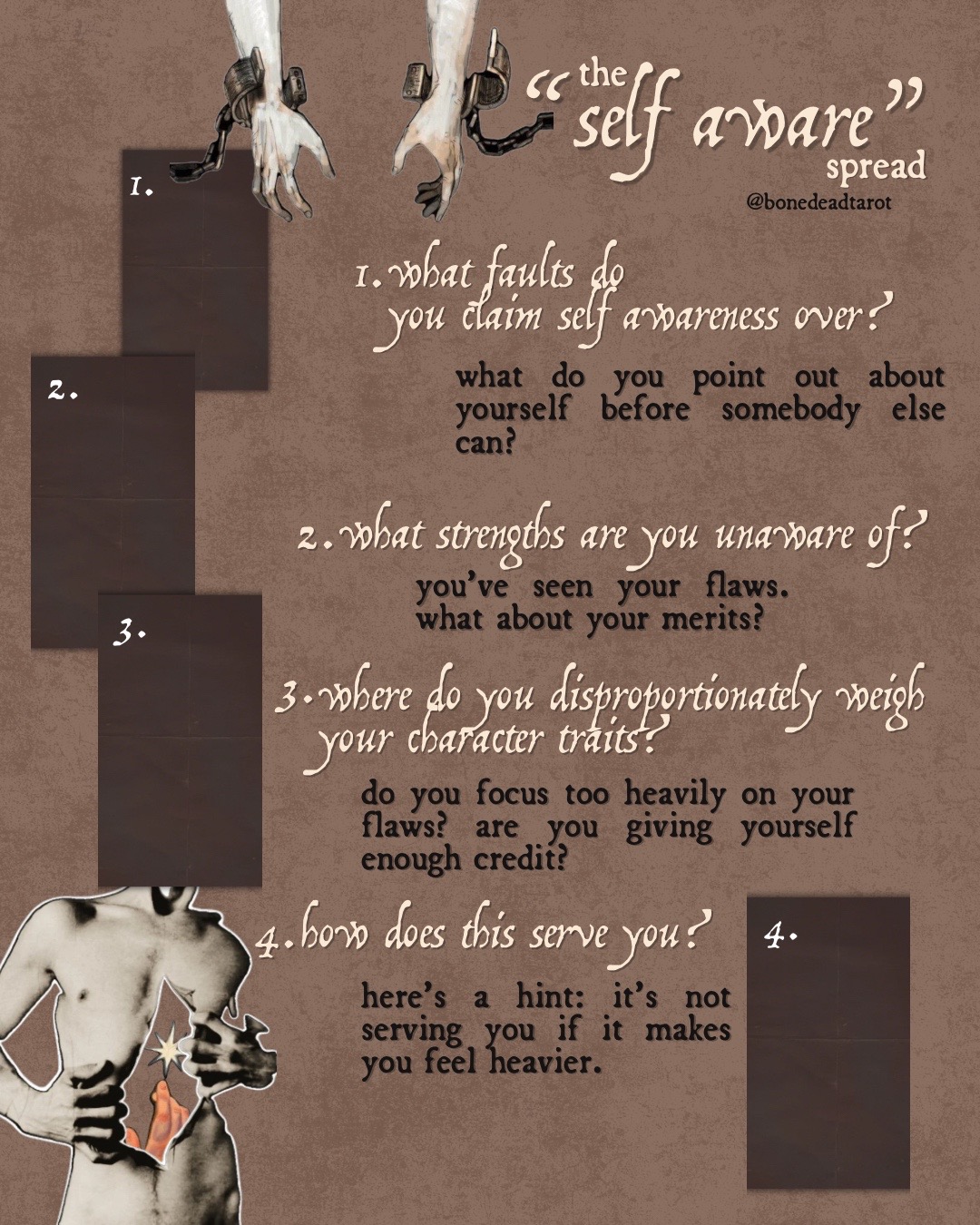 @bone dead tarot | beth ✰