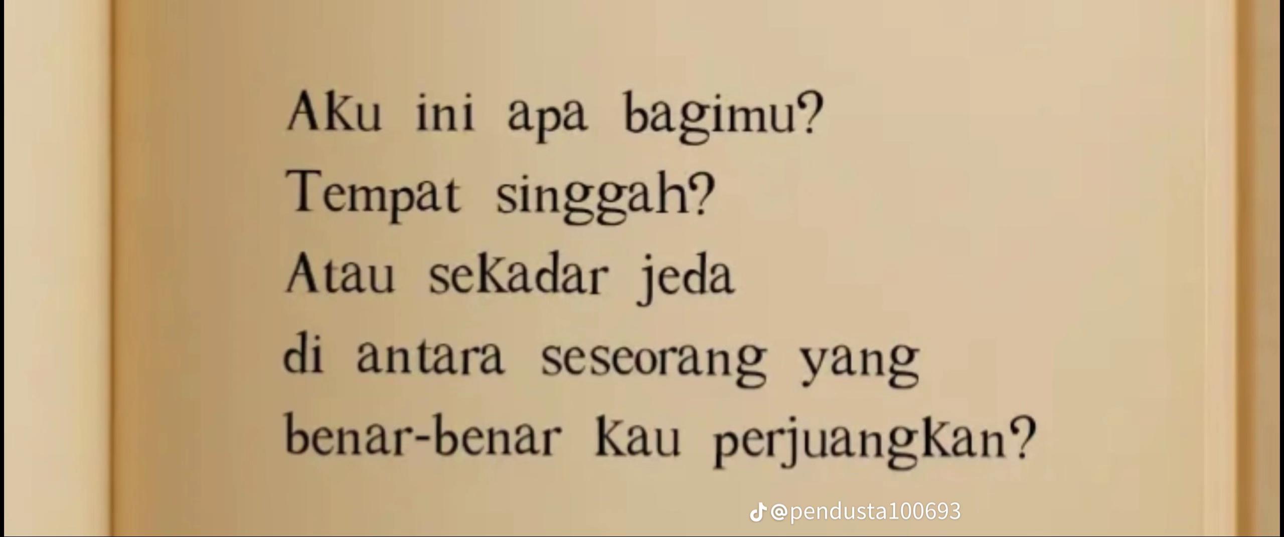 @Kesayanganmu