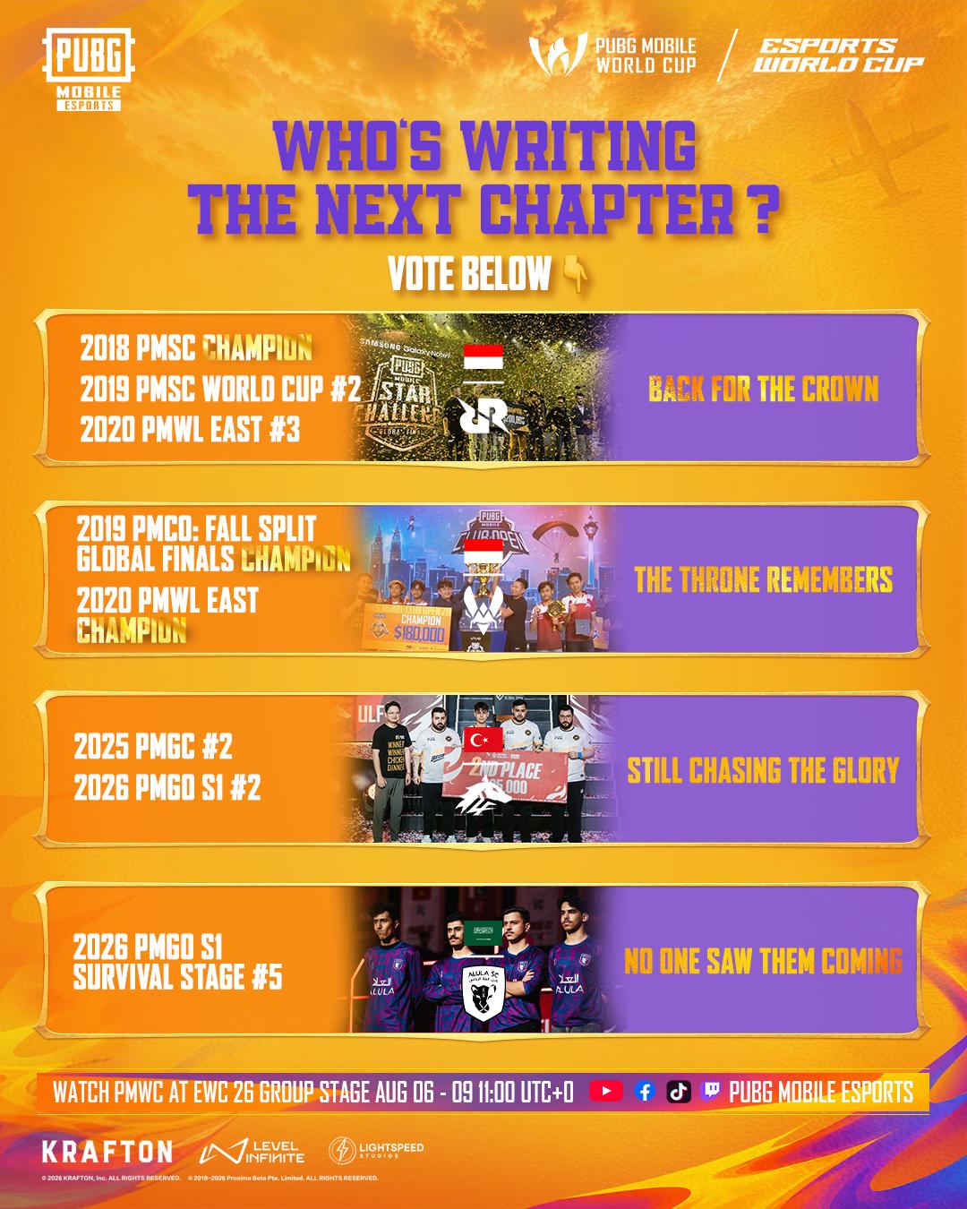 @PUBG MOBILE Esports