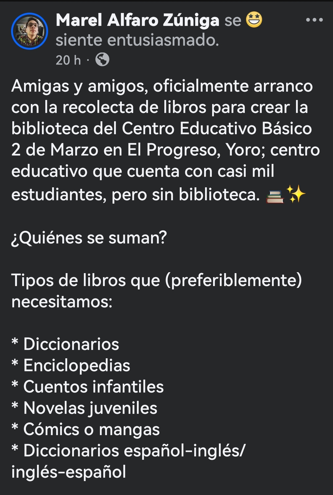 @Marel Alfaro Zúniga