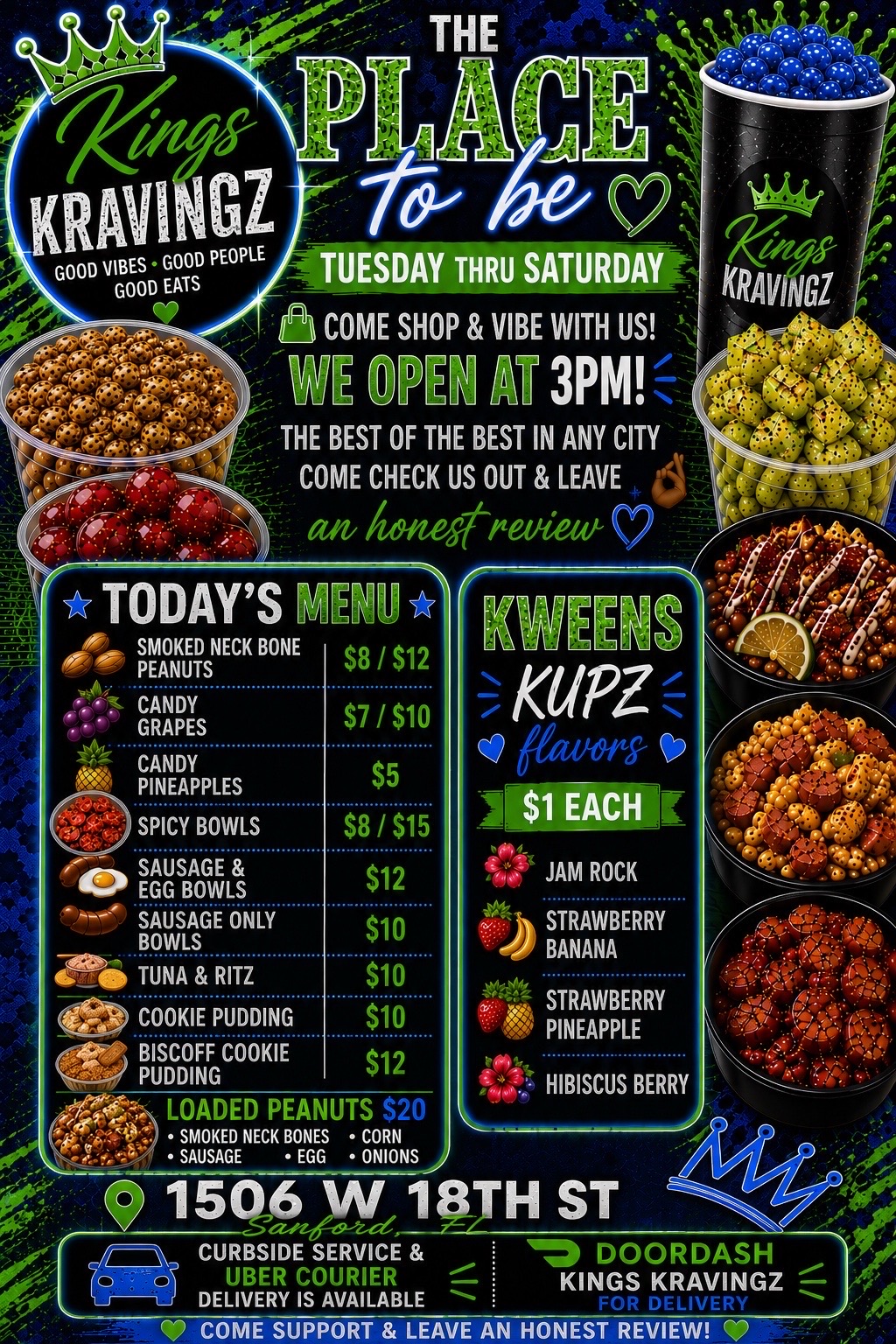 @Kings Kravingz Spicy Bowls