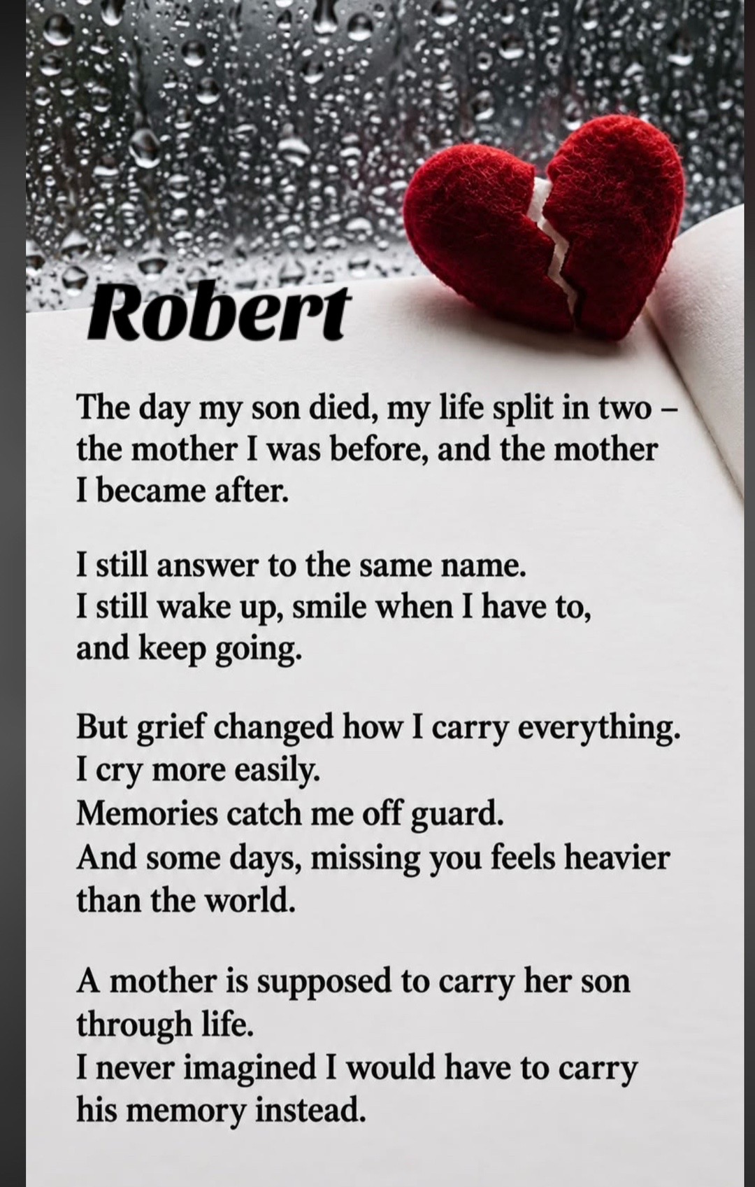 @Steph 559 ROBERTS MOM 😢